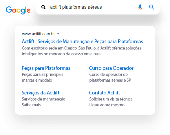 aparecer site no google